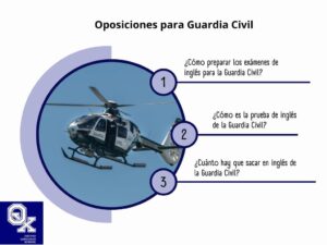 Cómo preparar los exámenes de inglés para la Guardia Civil